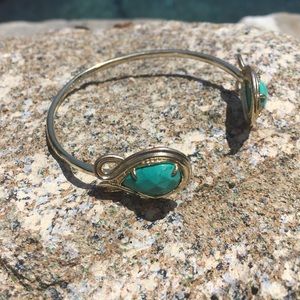 Kendra Scott Turquoise Cuff Bracelet